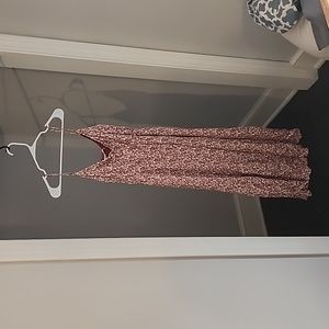 A&F Red/white summer dress